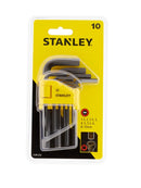 STANLEY STIFTSLEUTELSET 10 DLG 1,5-10MM