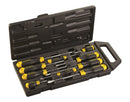 STANLEY CUSHIONGRIP SCHROEVENDRAAIERSET 10-DELIG - STANDAARD/PHILIPS